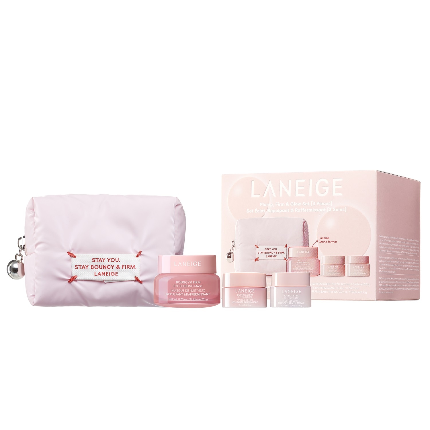 PLUMP, FIRM, & GLOW SET LIP TREATMENT (TRATAMIENTO NOCTURNO PARA CUIDADO DE LA PIEL)